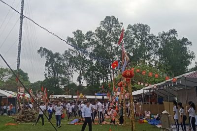 Hội trại ” Tiến bước lên Đoàn” nhân kỷ niệm 92 năm ngày thành Đoàn TNCS Hồ Chí Minh nhằm giáo dục kỹ năng thực hành xã hội và các hoạt động trải nghiệm sáng tạo.